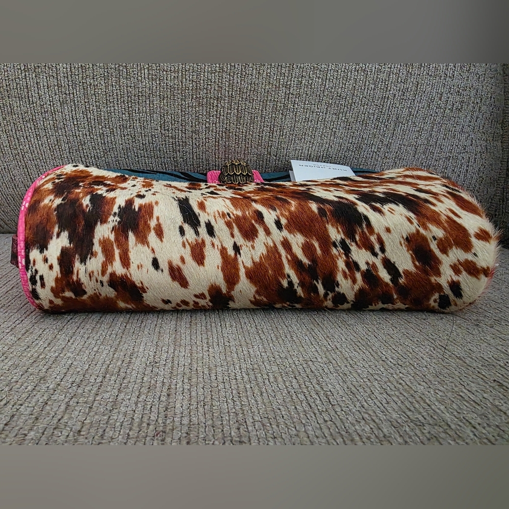 Kurt Geiger Wild Animal Print Leather & Calf Hair Shoulder Bag - New With Tags - Picture 5 of 15